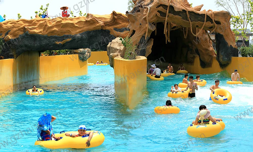 辽宁盖州亚特兰蒂斯海乐园漂流河 辽宁盖州亚特兰蒂斯海乐园漂流河